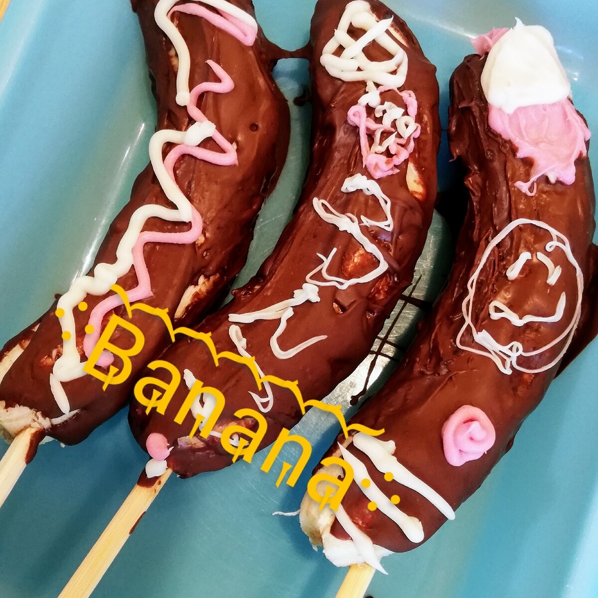 おうちで チョコバナナ ゚ レシピ 作り方 By Goma 楽天レシピ おうちで チョコバナナ ゚ レシピ 作り方 By Goma 楽天レシピ
